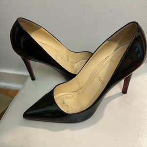 Christian Louboutin Pigalle 100 Patent Black